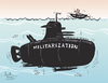 Cartoon: Militarization (small) by awantha tagged militarization