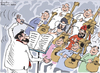 Cartoon: Symphony Orchestra (small) by awantha tagged symphony,orchestra