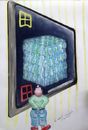 Cartoon: Hundertwasser (small) by boogieplayer tagged kunst