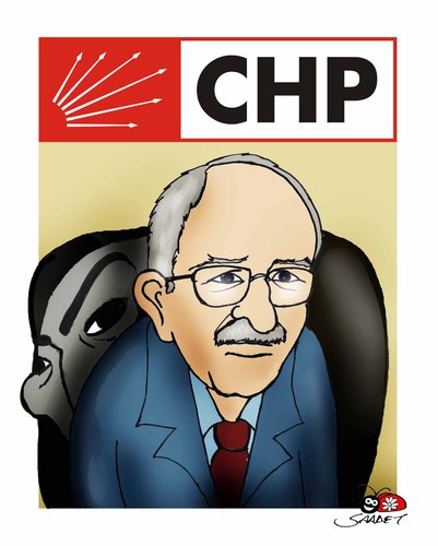 Cartoon: CHP (medium) by saadet demir yalcin tagged chp,syalcin