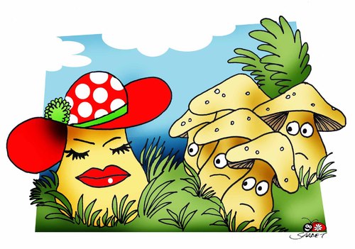 Cartoon: discrimination-3 (medium) by saadet demir yalcin tagged syalcin