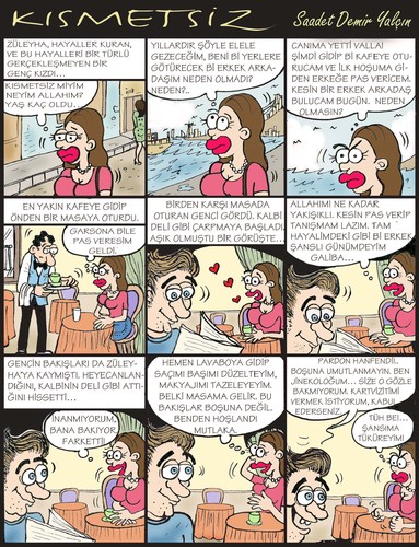 Cartoon: humor magazine my page-7 (medium) by saadet demir yalcin tagged saadet,sdy,syalcin,turkey,humormagazine
