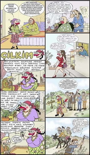 Cartoon: humor magazine my page-8 (medium) by saadet demir yalcin tagged saadet,sdy,syalcin,womancartoonist,turkey,humormagazine