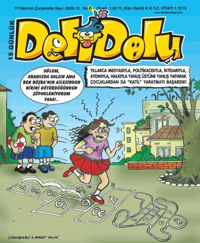 Cartoon: kapak (medium) by saadet demir yalcin tagged dergi