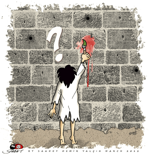 Cartoon: Like me (medium) by saadet demir yalcin tagged saadet,sdy