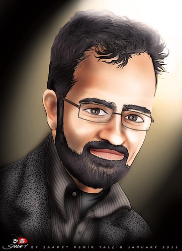 Cartoon: Massoud Shojai Tabatabai-2 (medium) by saadet demir yalcin tagged irancartoon,portrait,massoud,iran,turkey,syalcin,sdy,saadet
