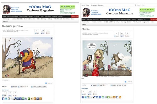 Cartoon: Toons Mag (medium) by saadet demir yalcin tagged saadet,sdy,toonsmag