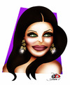 Cartoon: Aishwarya Rai (small) by saadet demir yalcin tagged aishwaryarai syalcin