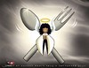 Cartoon: Angel (small) by saadet demir yalcin tagged saadet,sdy,angel