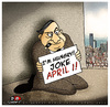 Cartoon: APRIL 1 (small) by saadet demir yalcin tagged saadet,sdy,syalcin,turkey,april1,nisan1,jokedays