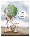 Cartoon: ATLAS (small) by saadet demir yalcin tagged saadet,sdy,atlas,earth