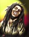 Cartoon: BOB MARLEY (small) by saadet demir yalcin tagged saadet,sdy,syalcin,bobmarley,music,peace