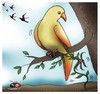 Cartoon: Dont go... (small) by saadet demir yalcin tagged saadet syalcin sdy turkey nature humor ecology