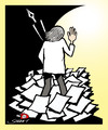 Cartoon: Final... (small) by saadet demir yalcin tagged syalcin