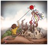 Cartoon: Hope is always - 2 (small) by saadet demir yalcin tagged saadet,sdy,syalcin,turkey,hope,cartoon,child