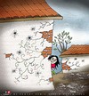 Cartoon: Hope is always - 4 (small) by saadet demir yalcin tagged saadet sdy syalcin turkey hope world peace human