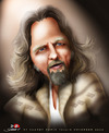 Cartoon: Jeff Bridges (small) by saadet demir yalcin tagged saadet sdy syalcin jeffbridges turkey