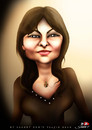 Cartoon: Lidia Luca (small) by saadet demir yalcin tagged lidia,luca,sdy,syalcin,saadet,romania,turkey