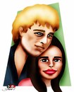 Cartoon: love story... (small) by saadet demir yalcin tagged lovestory syalcin