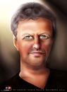 Cartoon: Marian Avramescu (small) by saadet demir yalcin tagged saadet,sdy,syalcin,marian,mav,turkey,romania,friendship,portrait