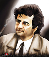 Cartoon: Peter Falk (small) by saadet demir yalcin tagged saadet sdy peterfalk columbo turkey tv portrait