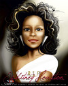 Cartoon: RIP WHITNEY HOUSTON (small) by saadet demir yalcin tagged saadet,sdy,whitney