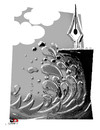 Cartoon: sadness-2 (small) by saadet demir yalcin tagged syalcin