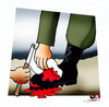 Cartoon: S.O.S. - 2 (small) by saadet demir yalcin tagged gazze syalcin