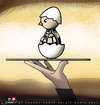 Cartoon: Special Menu (small) by saadet demir yalcin tagged saadet sdy syalcin turkey war peace world egg grenade