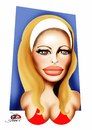 Cartoon: Ursula Andress (small) by saadet demir yalcin tagged ursula syalcin