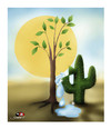 Cartoon: water and green... (small) by saadet demir yalcin tagged syalcin