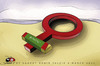 Cartoon: Womans Day... (small) by saadet demir yalcin tagged saadet,sdy,syalcin,turkey,womansday