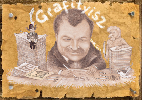 Cartoon: GRAFITYISZ 1 (medium) by T-BOY tagged grafityisz