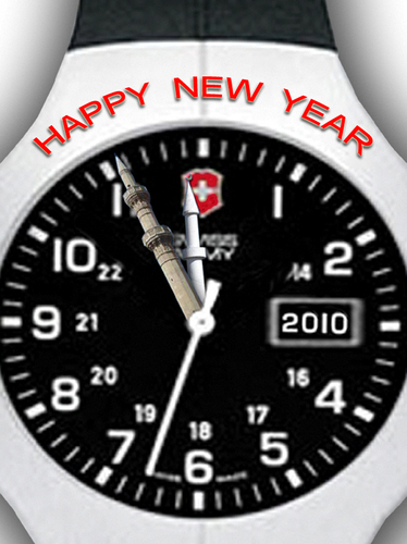 Cartoon: HAPPY NEW  YEAR   2010 (medium) by T-BOY tagged happy,new,year,2010