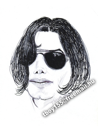 Cartoon: JACKO (medium) by T-BOY tagged jacko