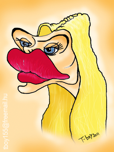 Cartoon: MICHELLE PFEIFFER (medium) by T-BOY tagged pfeiffer,michelle