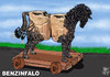 Cartoon: BENZINFALO (small) by T-BOY tagged benzinfalo