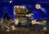 Cartoon: HALLOWEEN CAR (small) by T-BOY tagged halloween,car