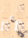 Cartoon: LISZT FERENC (small) by T-BOY tagged liszt,ferenc