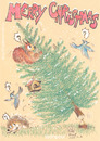 Cartoon: MERRY CHRISTMAS (small) by T-BOY tagged merry,christmas