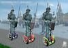 Cartoon: MODERN PATROL (small) by T-BOY tagged modern,patrol