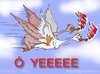 Cartoon: O   YEEEEEE (small) by T-BOY tagged yeeeeee