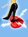 Cartoon: THANX (small) by T-BOY tagged thanx