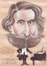 Cartoon: VERDI (small) by T-BOY tagged verdi