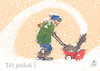 Cartoon: WINTER GAME (small) by T-BOY tagged winter,game