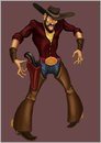 Cartoon: cowboy (small) by Braga76 tagged cowboy,cartoon
