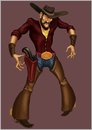 Cartoon: cowboy (small) by Braga76 tagged cowboy,cartoon