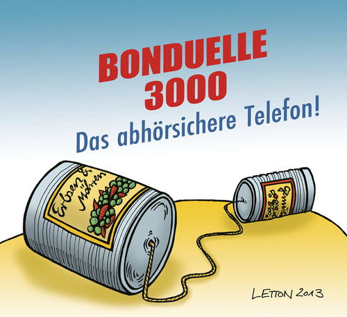 Cartoon: Das perfekte Weihnachtsgeschenk (medium) by Nottel tagged usa,prism,kommunikationstechnik,abhörskandal,nsa