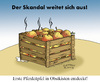 Cartoon: Veräppelt. (small) by Nottel tagged lebensmittelskandal,pferdefleisch,betrug