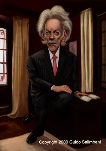 Cartoon: donald sutherland (medium) by guidosalimbeni tagged donald,sutherland,caricature,digital,caricatures